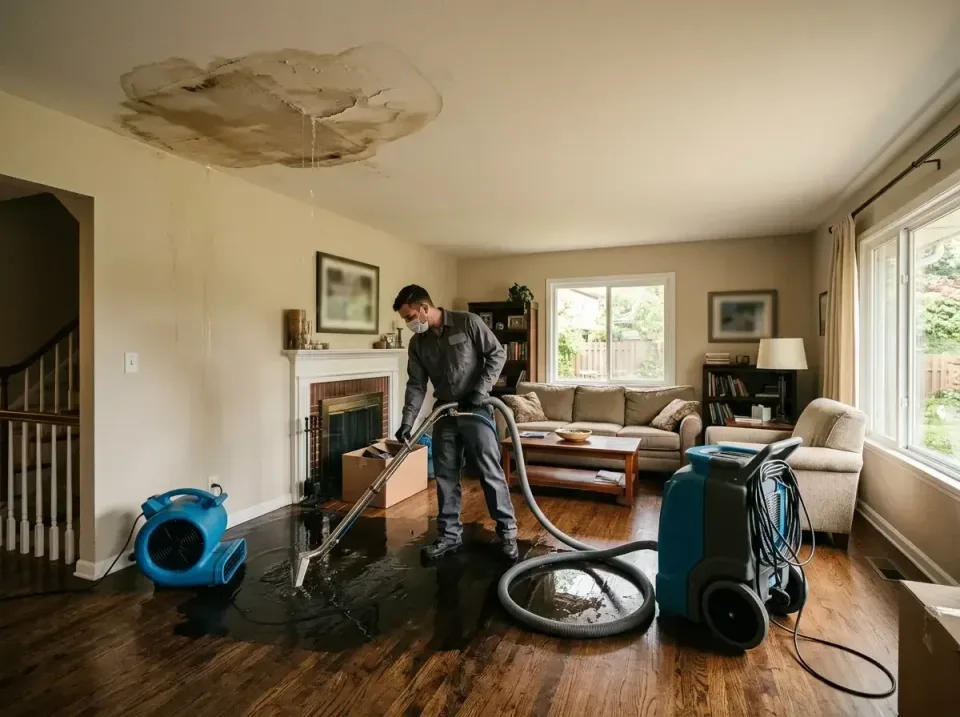 attic-pipe-burst-ceiling-drip-008 — frequently asked questions, Water Damage Restoration & Carpet Care in Westwood, NJ